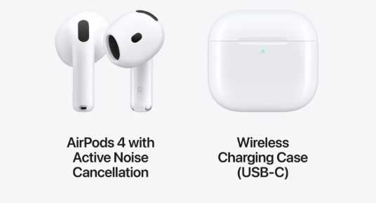 AirPods Pro 4 ANC Wireless Earbuds Super Bass HD Sound Pop-Up Pairing